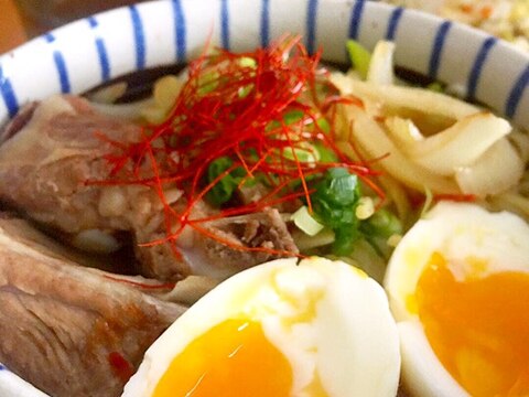 スペアリブ入り♪手作り醤油ラーメン❀